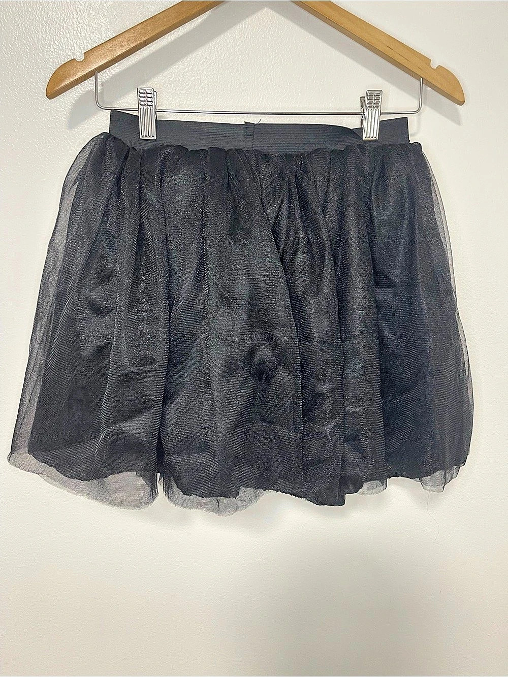 Tulle Mesh Layered Pleated Costume Tutu Skirt Black One Size Fits Most Target